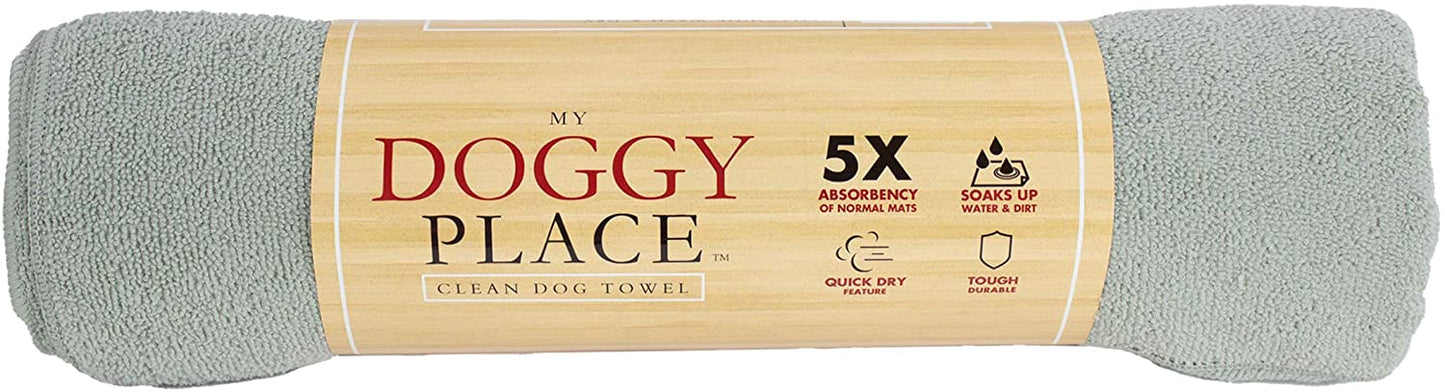 My Doggy Place Microfiber Drying Towel:  45" x 28", Ultra Absorbent