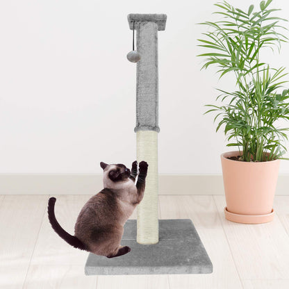 Premium Scratch Post - Deluxe Interactive Cat Scratching Sisal Posts Tree and Exerciser for Kitty