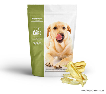 Cow, Goat and Lamb Ears for Dogs - Natural Treats - By Pack