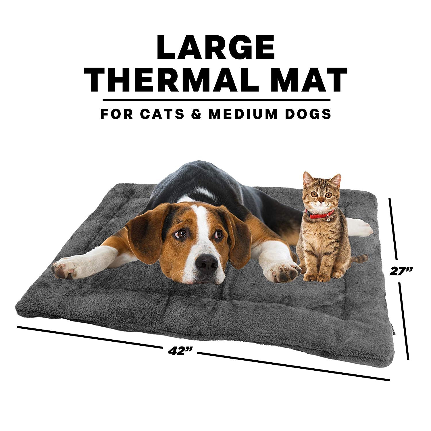 Thermal pet shop mat