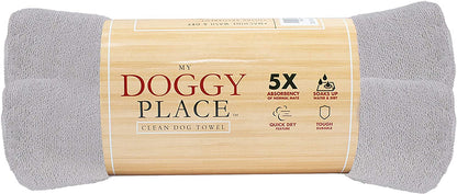 My Doggy Place Microfiber Drying Towel:  45" x 28", Ultra Absorbent