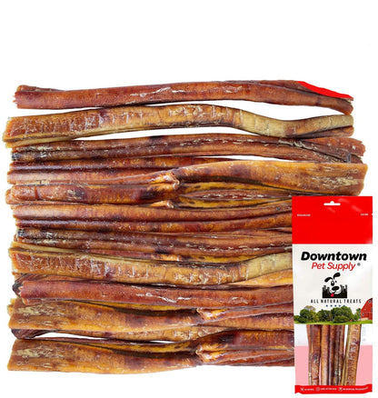 6" and 12" Jumbo Bully Sticks - Natural Dog Chew Treat - By Weight