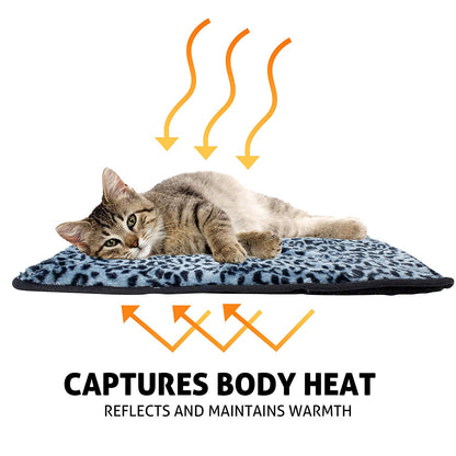 Self Warming Cat Bed - Thermal Cat Mat - Multi-Size and Color Options