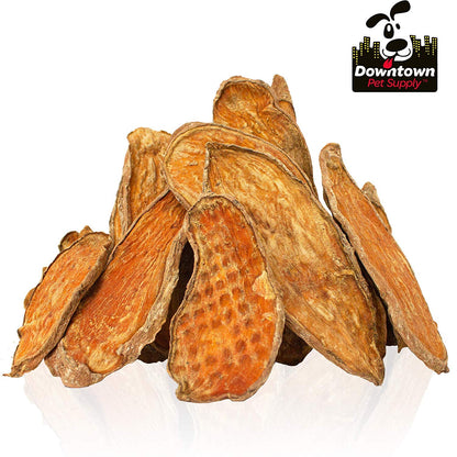 Dehydrated Sweet Potato Dog Treats - 100% Natural Chews - By Weight