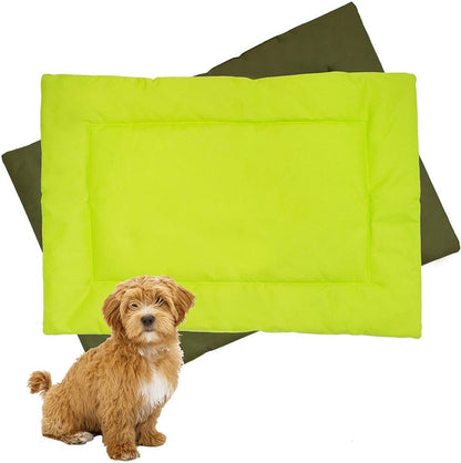 600D Oxford Two-Toned Waterproof Dog Pet Comfort Crate Mat Beds for Indoor Outdoor Use