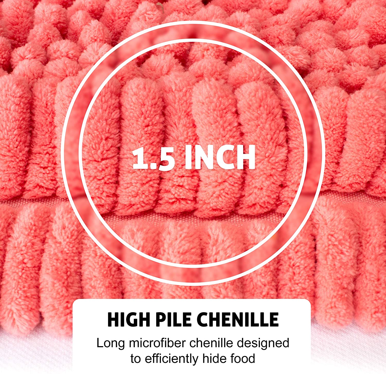 Chenille Pet Mat with Paw Print Designs, Soft Microfiber Chenille, 3  Colors, 20x31 in. &, 26 x 35 - Fry's Food Stores