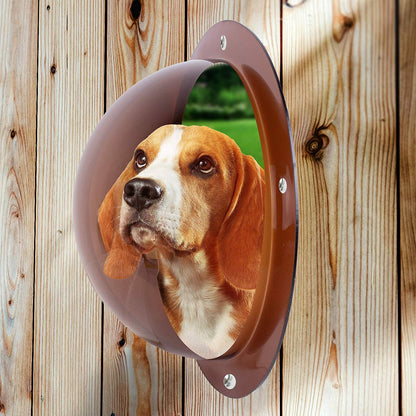 Pet Fence Dome Peek Bubble Window Dogs - Sight Bowl