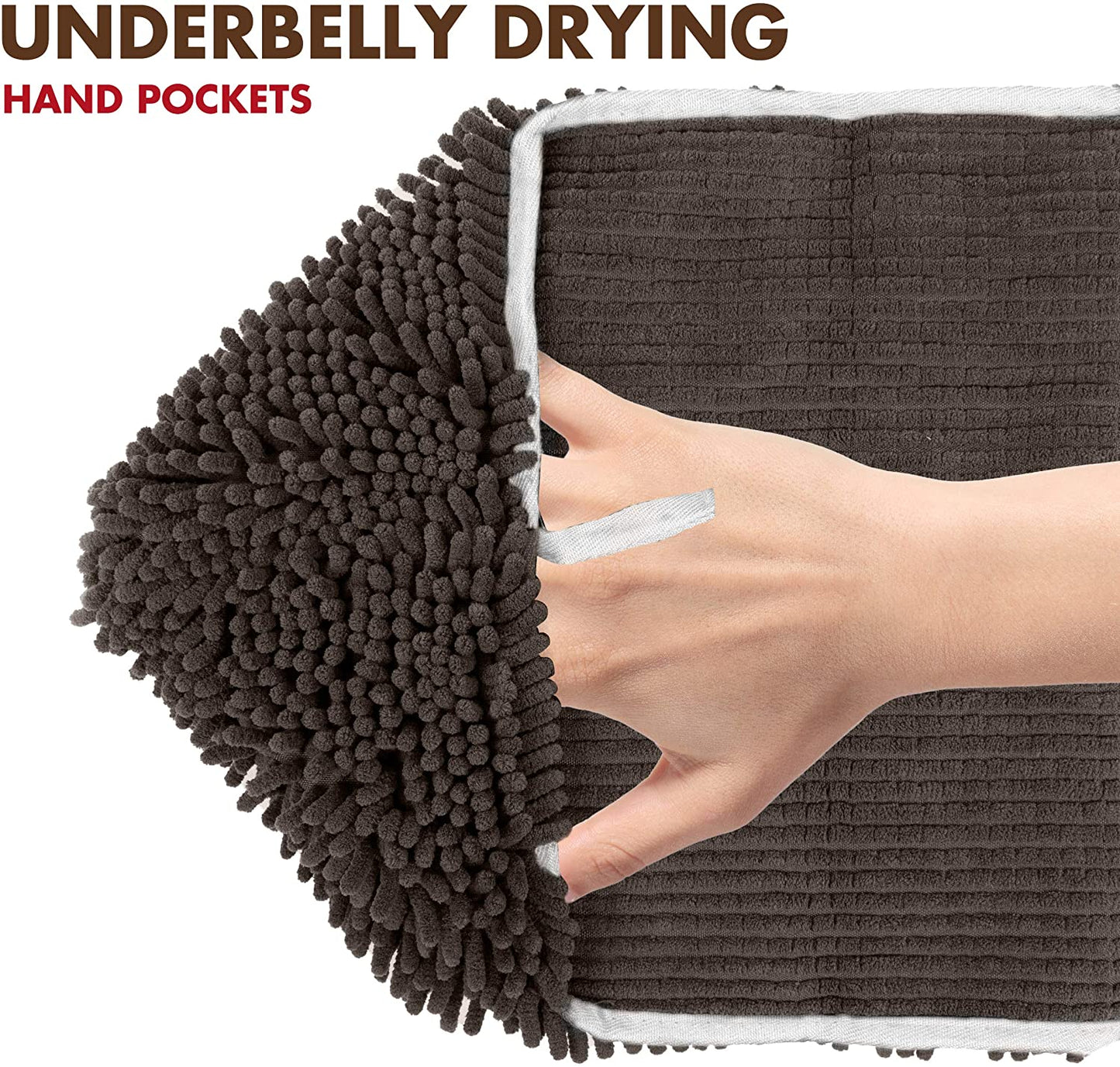 Absorbent Microfiber Dog Towel - Quick Dry Towel - Multi-Color Options