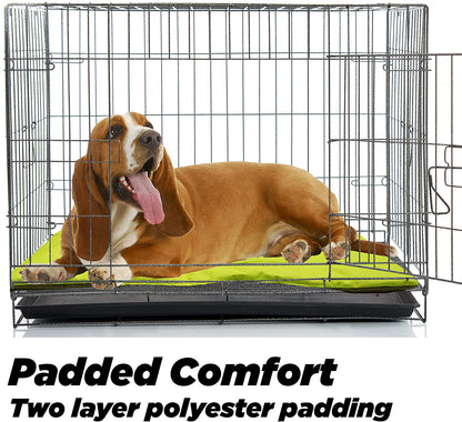 600D Oxford Two-Toned Waterproof Dog Pet Comfort Crate Mat Beds for Indoor Outdoor Use