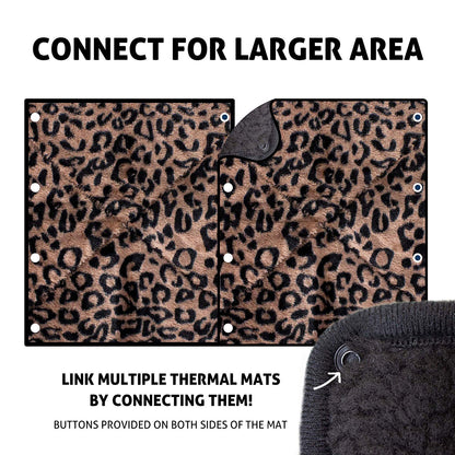 Self Warming Cat Bed - Thermal Cat Mat - Multi-Size and Color Options