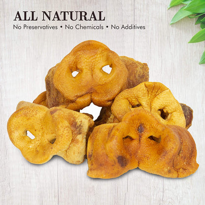 USA Jumbo Pig Snouts - Single Ingredient All Natural Pork Chews