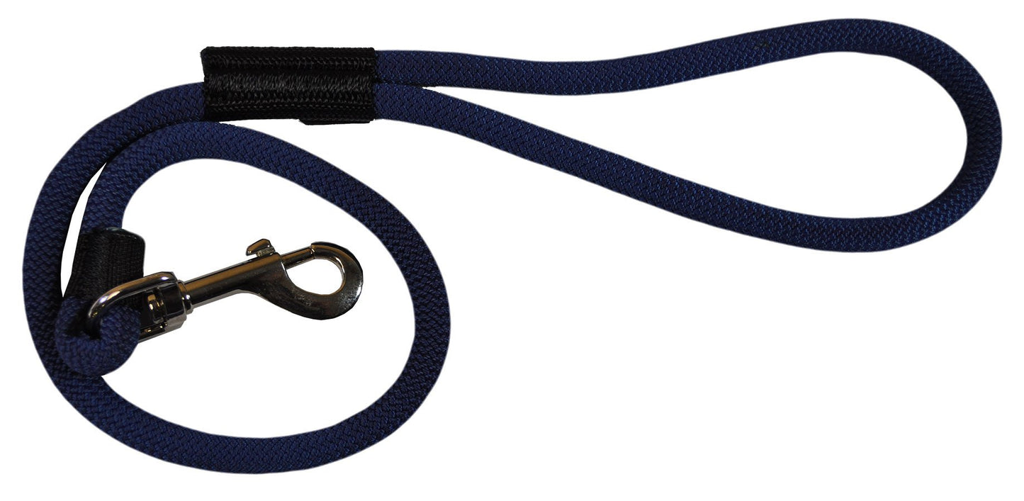 Durable 2' and 6' Long Dog Rope Leash - Multi-Color Options