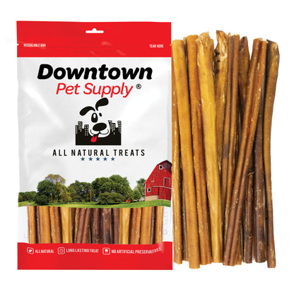 12 Inch Bully Sticks - 100% Natural Dog Chew Treat
