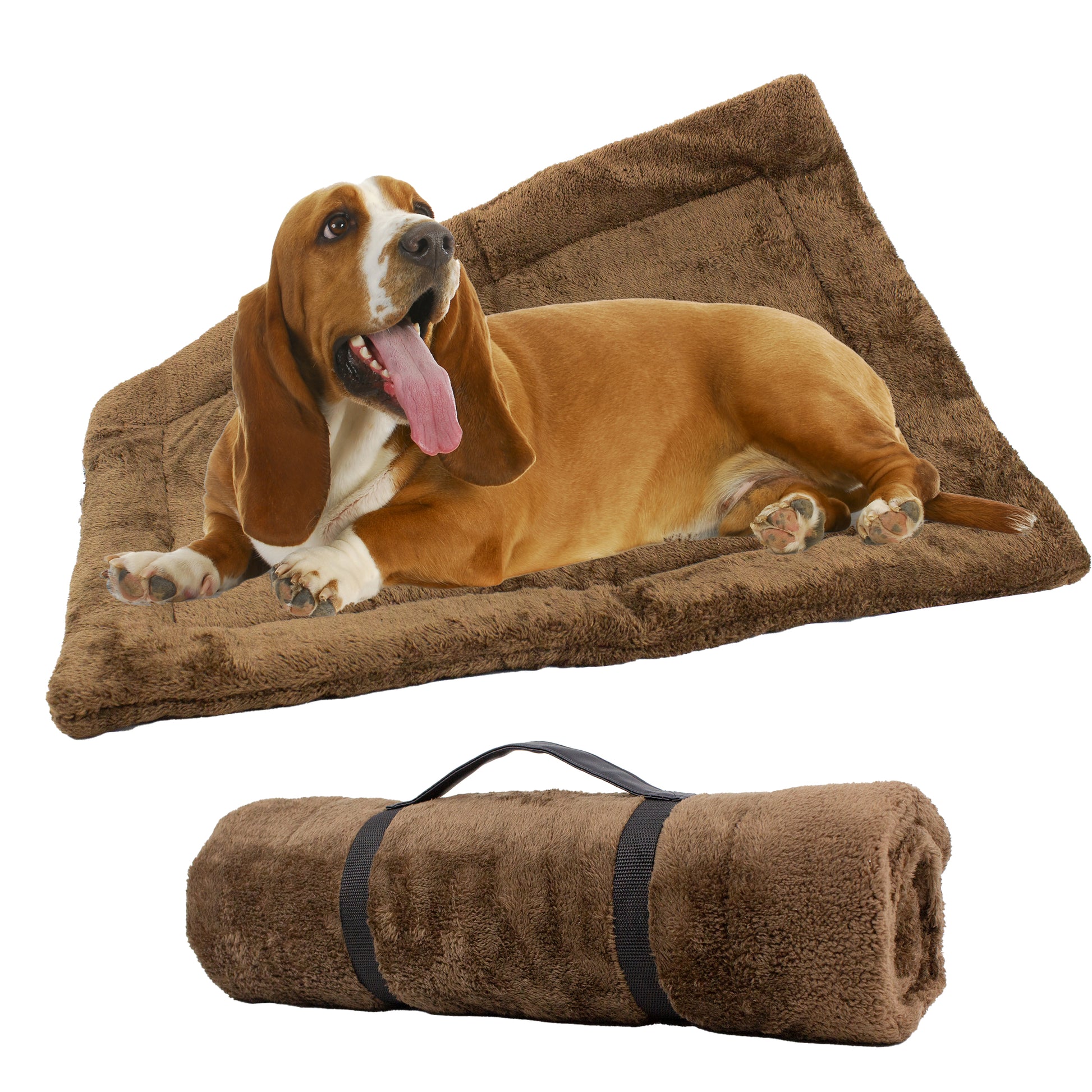 Self-Heating Thermal Crate Mats - Warming Kennel Pads for Dogs