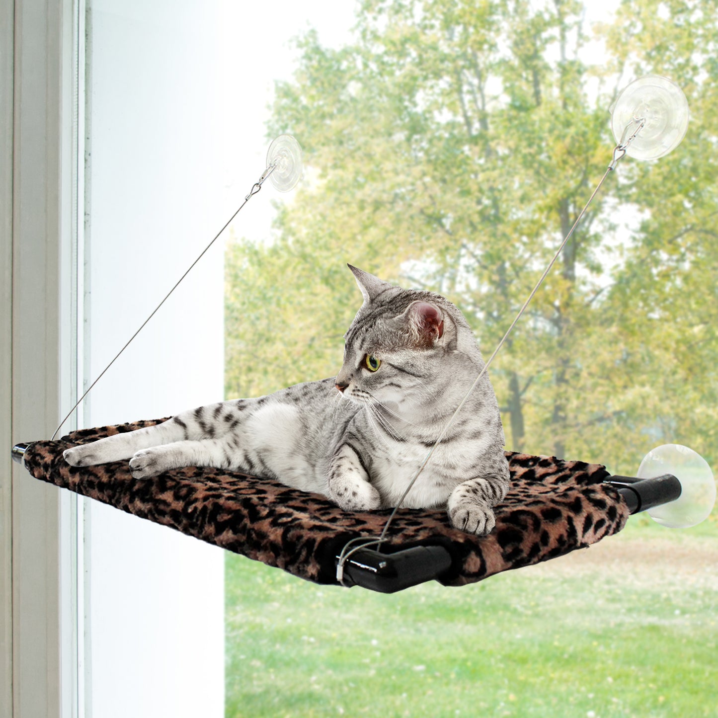 Window Hammock Bed for Cats - Comfortable Self-warming Cat Pad