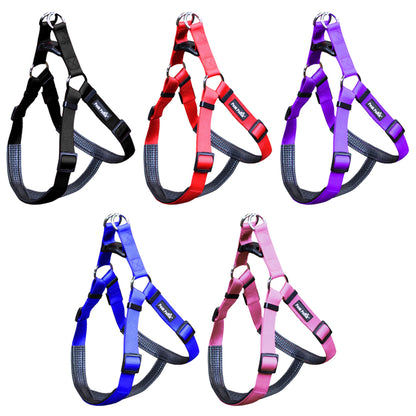 No Pull Nylon Dog Harness for Walking - Multi-Size and Color Options