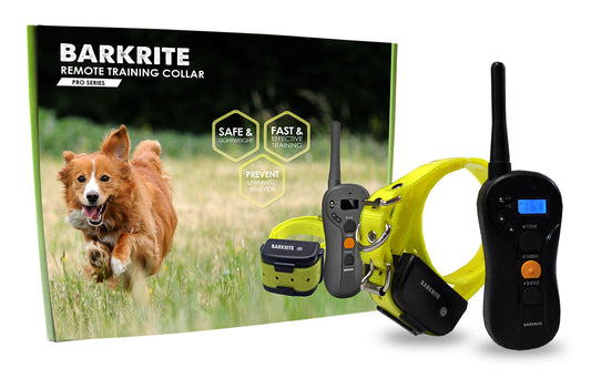 Pro Series Dog Rechargeable Remote Training Bark Collar