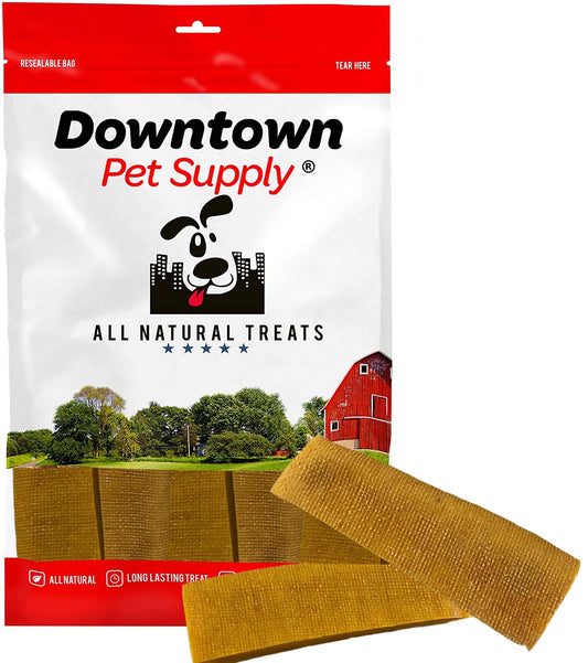 Himalayan Turmeric and Strawberry Yak Dog Chew, Natural Joint Support Dog Cheese Chews for Small, Medium, and Large Dogs; Long Lasting, Calming, Odorless, No Stain Treat by Downtown Pet Supply