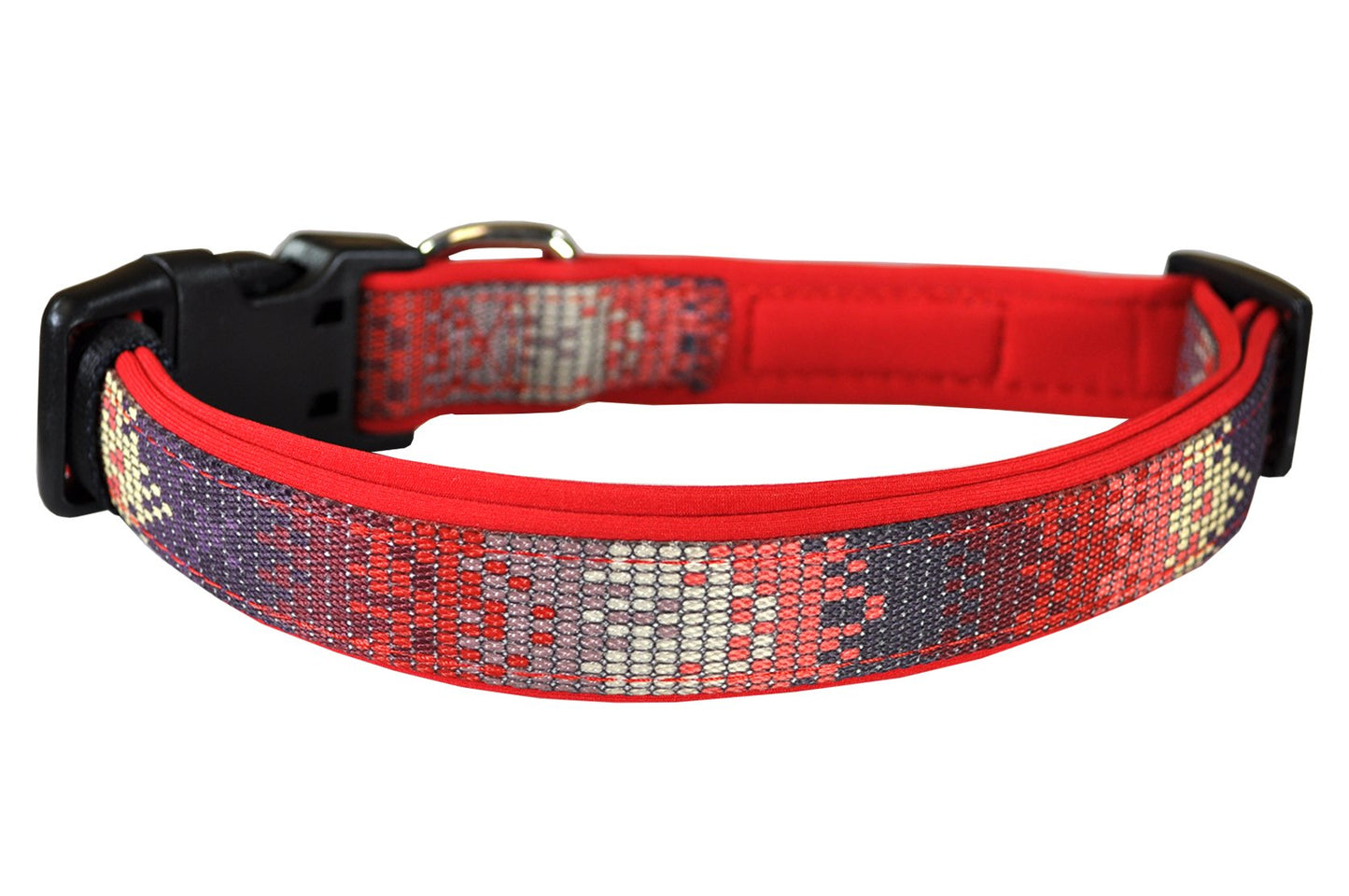 Adjustable Zen Pattern Dog Collar - Multi-Size and Color Options