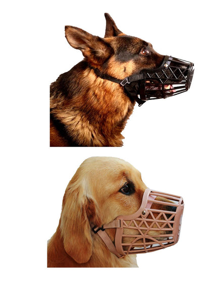 Dog Muzzle with Adjustable Strap - Multi-Pack and Color Options