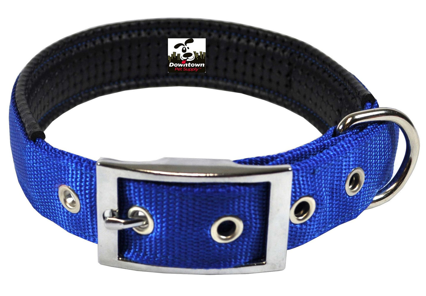 Deluxe Padded Dog Collar, Thick and Adjustable