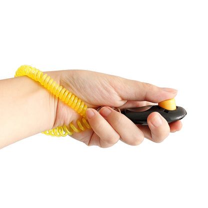 Big Button Training Clickers with Wrist Band