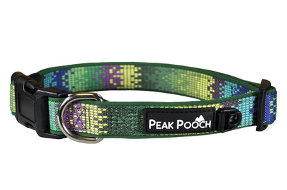 Adjustable Zen Pattern Dog Collar - Multi-Size and Color Options
