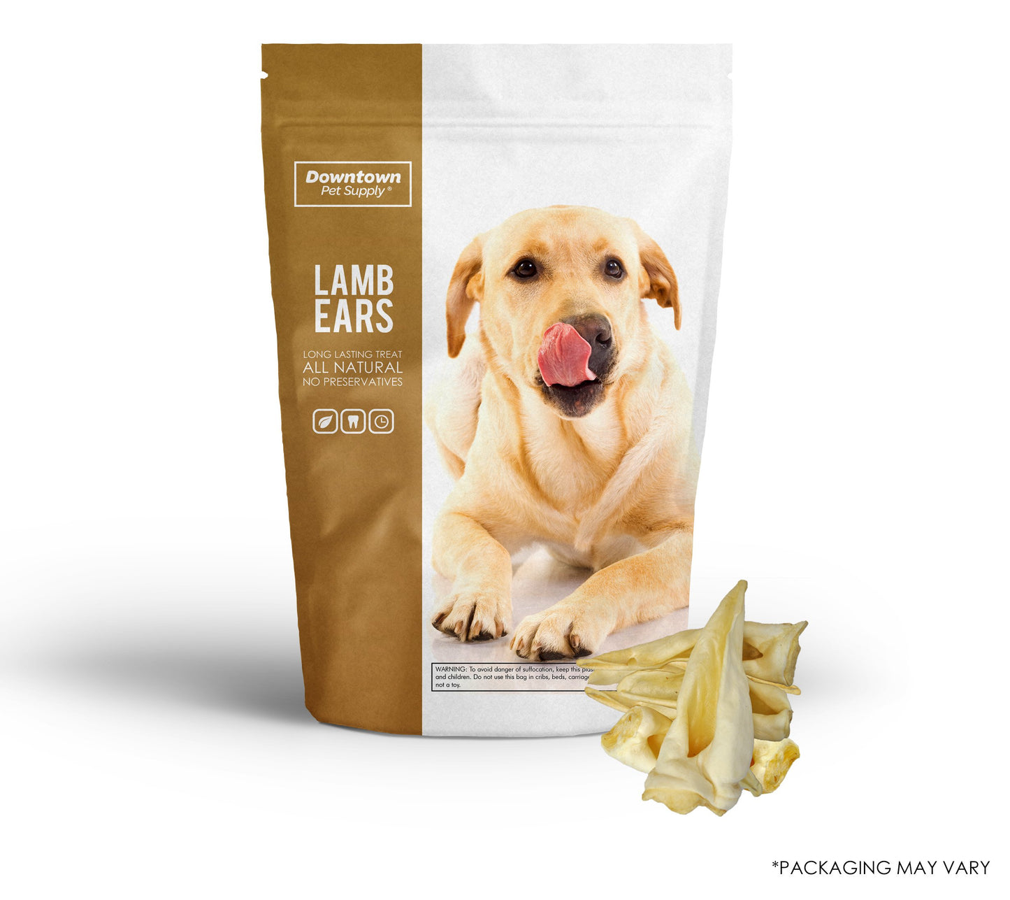 Cow, Goat and Lamb Ears for Dogs - Natural Treats - By Pack