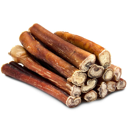 6 Inch Jumbo Thick Bully Sticks - 100% Natural Dog Chew Treat